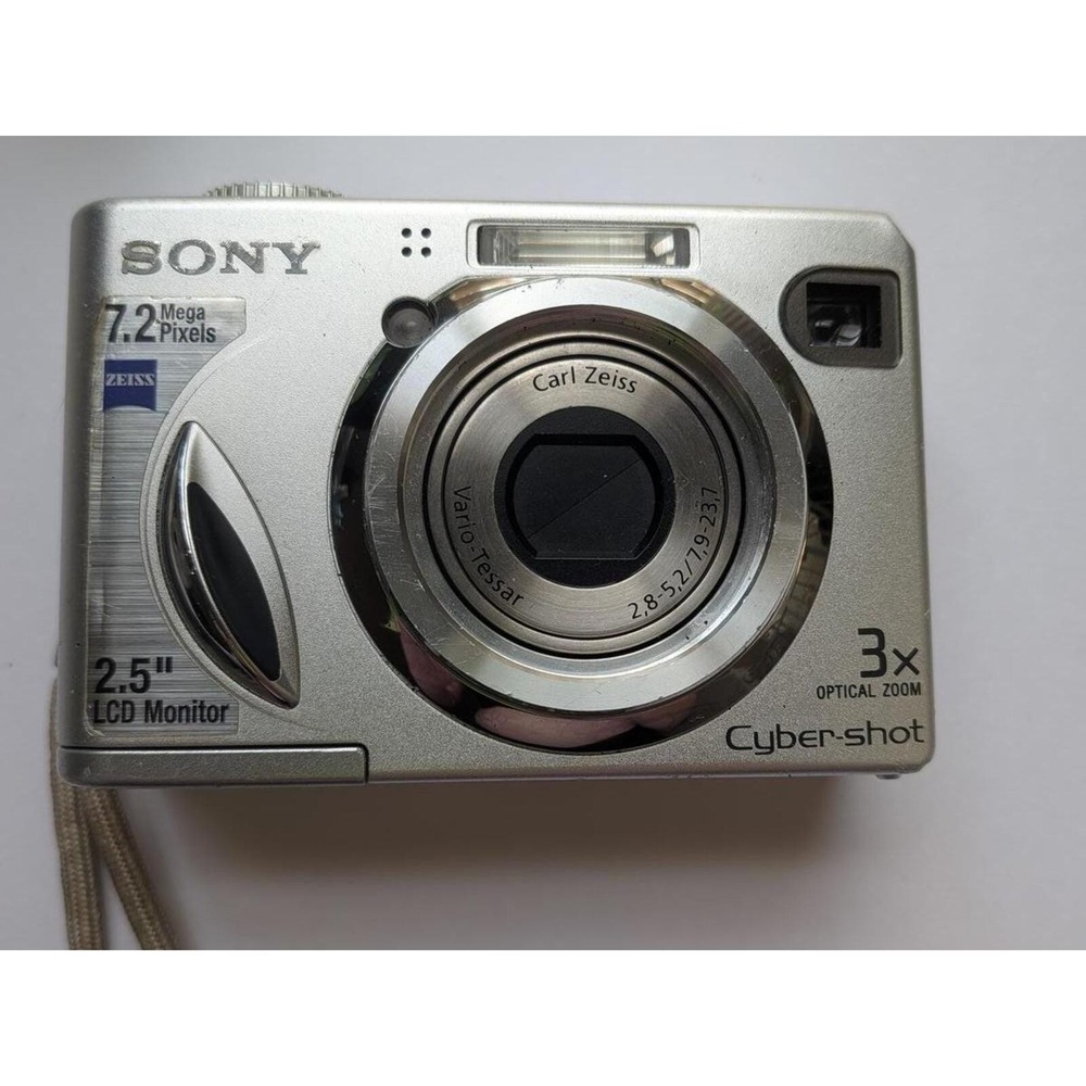 Sony Cyber-shot DSC-W7 Digital Camera *Error* White Screen - 2000s Digicam